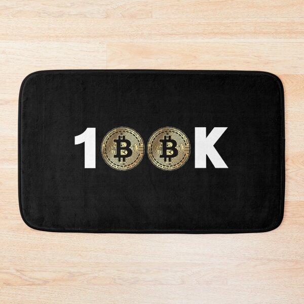Item preview, Bitcoin 100K Bitcoin BTC 100k Crypto Cryptocurrency designed and sold by farhanhafeez.