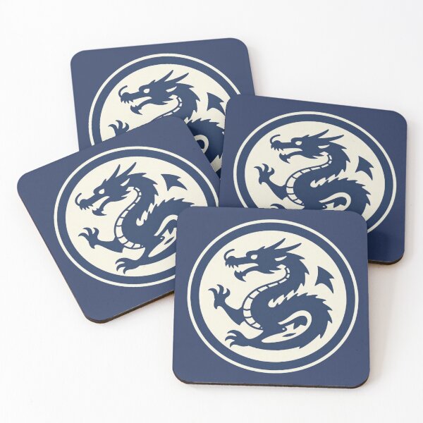 Item preview, Minimalist Dragon Emblem – Mythical Power Symbol Illustration designed and sold by myforestfog.