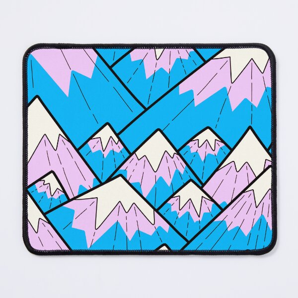 Item preview, Winter pink peaks designed and sold by Swadeillustrations.