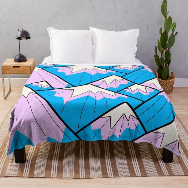 Item preview, Winter pink peaks designed and sold by Swadeillustrations.