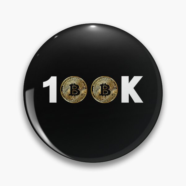 Item preview, Bitcoin 100K Bitcoin BTC 100k Crypto Cryptocurrency designed and sold by farhanhafeez.