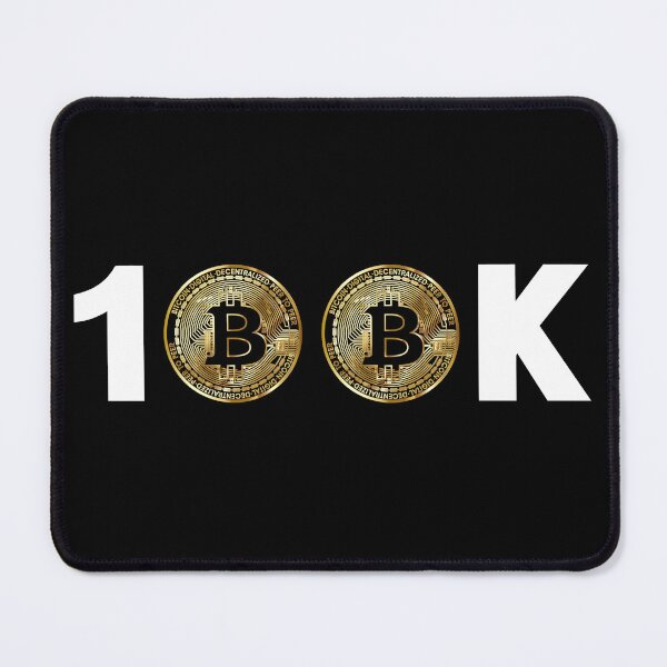 Item preview, Bitcoin 100K Bitcoin BTC 100k Crypto Cryptocurrency designed and sold by farhanhafeez.