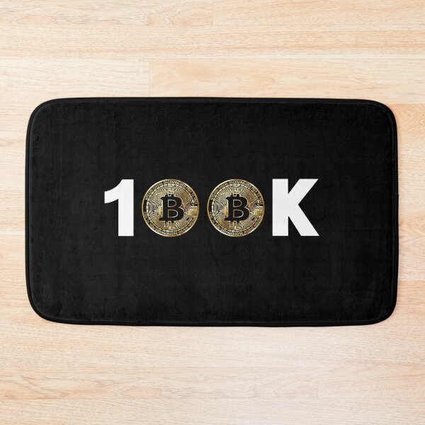 Item preview, Bitcoin 100K Bitcoin BTC 100k Crypto Cryptocurrency designed and sold by farhanhafeez.