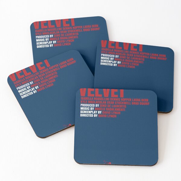 Item preview, blue velvet minimalist designed and sold by berpialession.