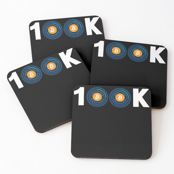 Item preview, Bitcoin 100K Bitcoin BTC 100k Crypto Cryptocurrency designed and sold by farhanhafeez.