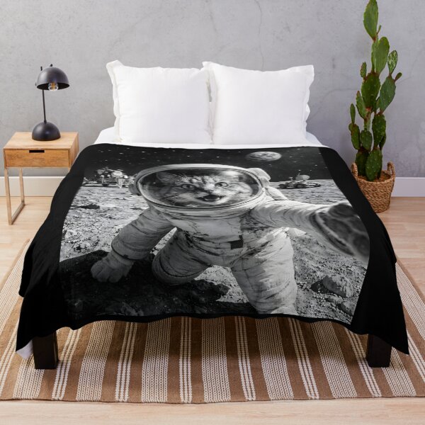 Item preview, Cat Astronaut Selfie On The Moon designed and sold by JODYSMORGAN.