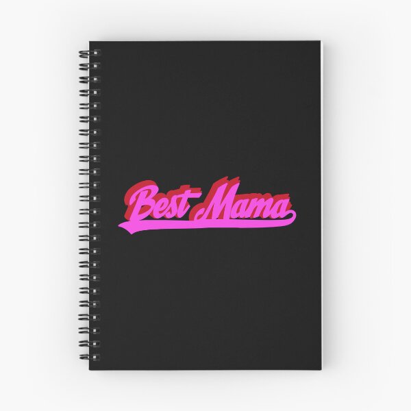 Item preview, Best Mama Retro Pink Script Typography designed and sold by capricedefille.