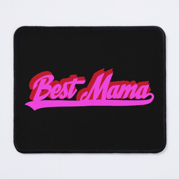 Item preview, Best Mama Retro Pink Script Typography designed and sold by capricedefille.