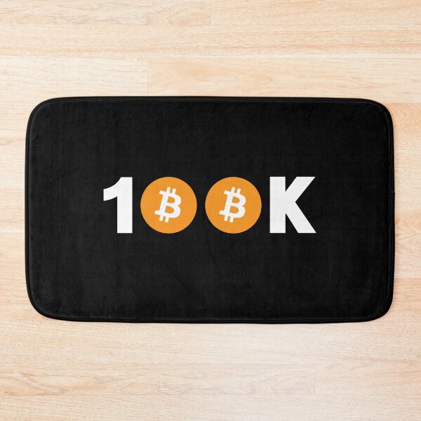 Item preview, Bitcoin 100K Bitcoin BTC 100k Crypto Cryptocurrency designed and sold by farhanhafeez.