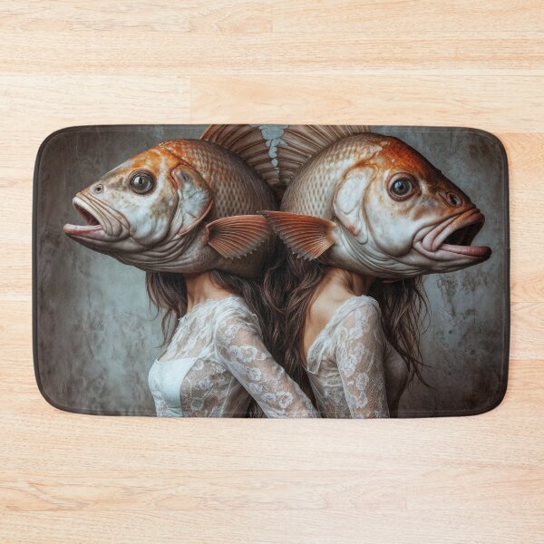 Item preview, Fish heads designed and sold by Lily-Abendstern.