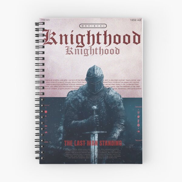 Item preview, Armored Knight In Snowy Knighthood Cover designed and sold by Adronia.