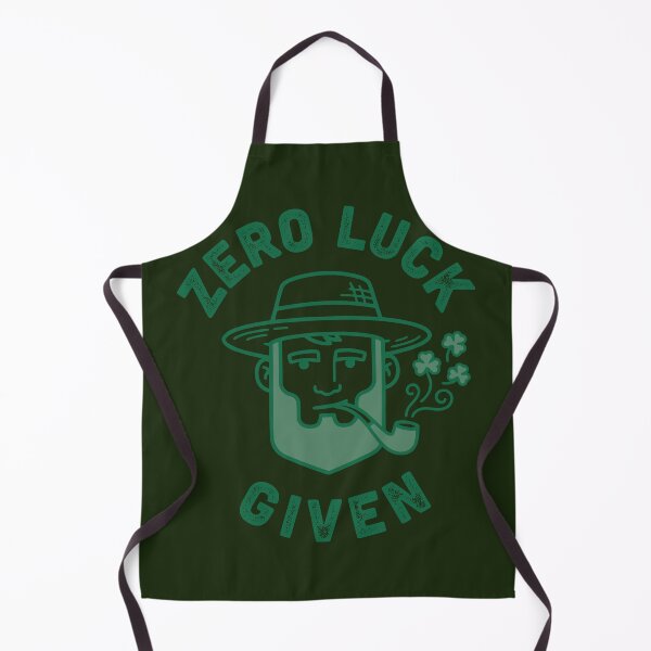 Item preview, St Patricks Day Zero Luck Given Funny Pun designed and sold by Imaginationbeyond.