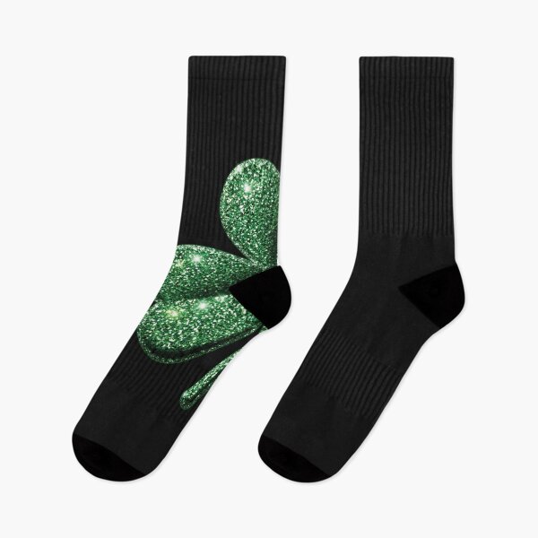 Item preview, Green Faux Glitter Shamrock St Patricks Day designed and sold by AdyKurniawan.