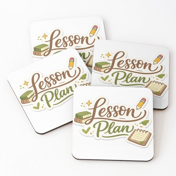Item preview, Lesson Plan Sticker – Teacher Planner Digital Sticker, Cute School Supplies Illustration designed and sold by RonyMady.