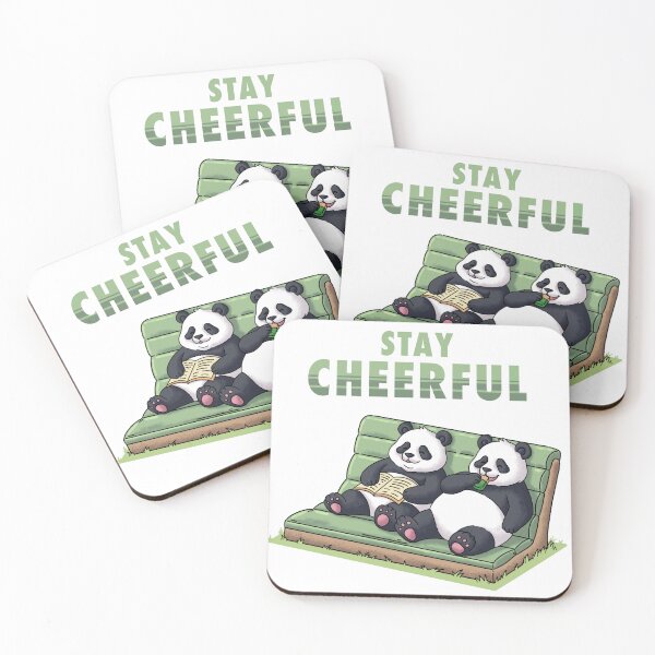 Item preview, Stay Cheerful Panda designed and sold by Chillo tees.