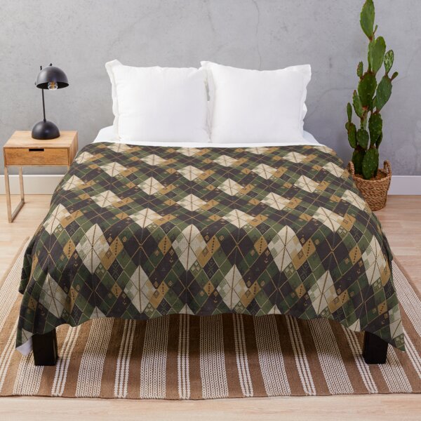 Item preview, Dark Academia Argyle Pattern | Vintage Preppy Diamond Seamless Design designed and sold by Tamas Das.