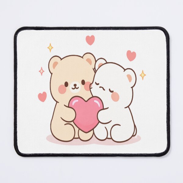 Item preview, Bubu Dudu Valentine Bears Cute Couple Love Design designed and sold by Amylilylove.