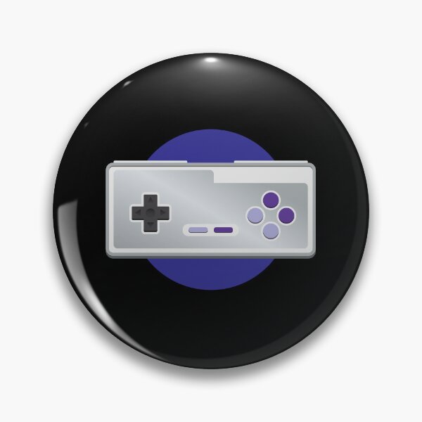 Item preview, Retrocon One - Retro Style 90s Game Controller Reimagined - Silver Glint designed and sold by Artenine Arts.