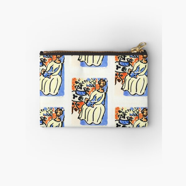 Item preview, Marie Jose En Robe Jaune by Henri Matisse: Fauvist Interior Fine Art Print designed and sold by artofuniverse.