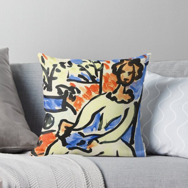 Item preview, Marie Jose En Robe Jaune by Henri Matisse: Fauvist Interior Fine Art Print designed and sold by artofuniverse.
