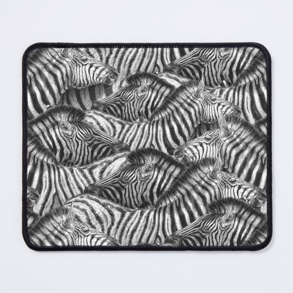 Item preview, Zebra Love repeat pattern designed and sold by Nadya Neklioudova.