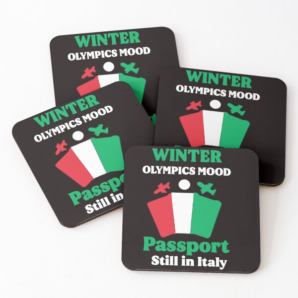 Item preview, Winter Olympics Italy 2026 - Passport Still in Italy Travel Quote designed and sold by Abibless1998.