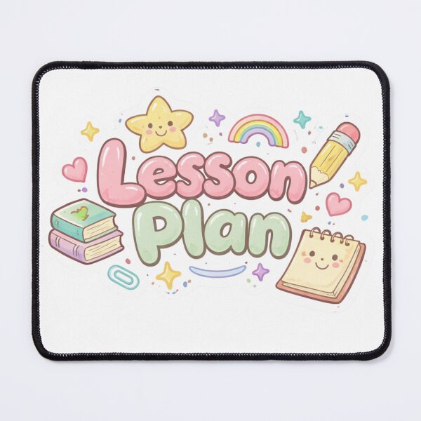 Item preview, Cute Lesson Plan Sticker – Kawaii School Planner Digital Sticker designed and sold by RonyMady.