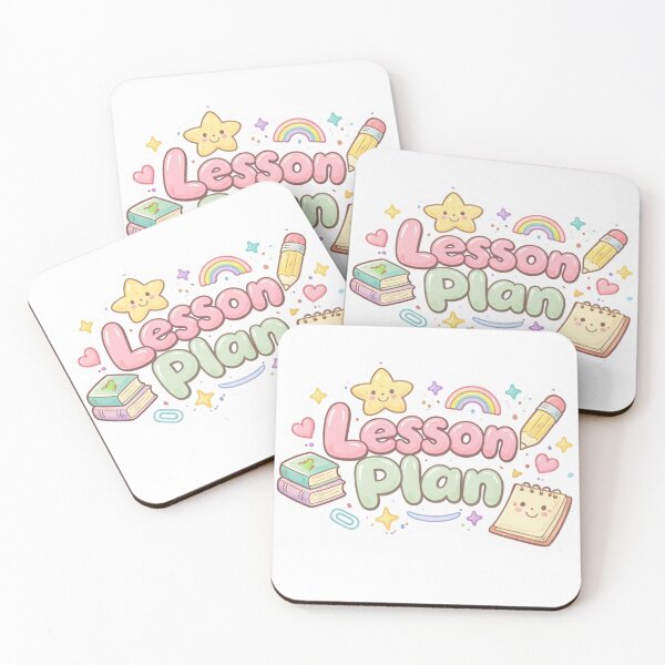 Item preview, Cute Lesson Plan Sticker – Kawaii School Planner Digital Sticker designed and sold by RonyMady.