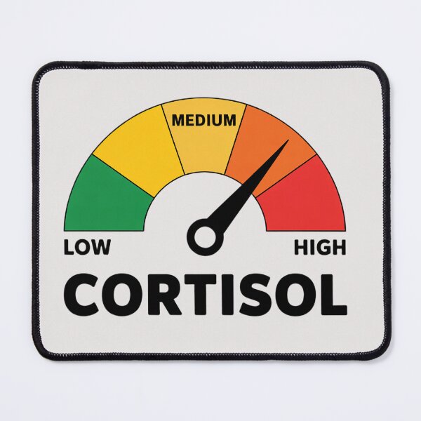 Item preview, The Health Effects of High Cortisol Levels Cortisol Stress Hormone Health & Wellness Awareness designed and sold by Clairenity Studio.