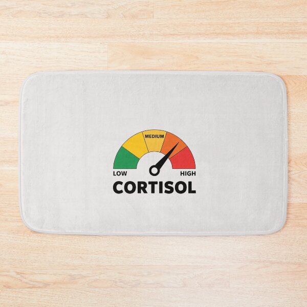 Item preview, The Health Effects of High Cortisol Levels Cortisol Stress Hormone Health & Wellness Awareness designed and sold by Clairenity Studio.