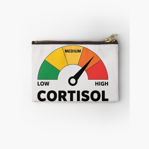Item preview, The Health Effects of High Cortisol Levels Cortisol Stress Hormone Health & Wellness Awareness designed and sold by Clairenity Studio.
