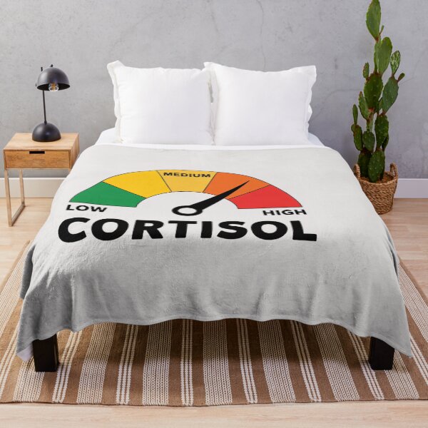 Item preview, The Health Effects of High Cortisol Levels Cortisol Stress Hormone Health & Wellness Awareness designed and sold by Clairenity Studio.