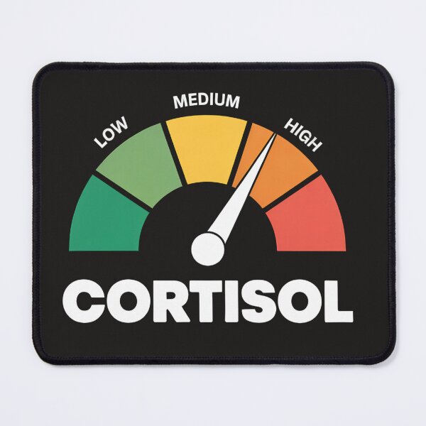 Item preview, The Health Effects of High Cortisol Levels Cortisol Stress Hormone Health & Wellness Awareness designed and sold by Clairenity Studio.