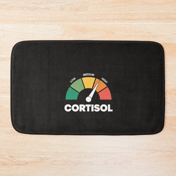 Item preview, The Health Effects of High Cortisol Levels Cortisol Stress Hormone Health & Wellness Awareness designed and sold by Clairenity Studio.