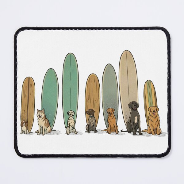 Item preview, Surf Dogs - The 4 legged lineup designed and sold by Kathunk Designs.
