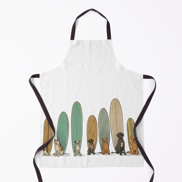 Item preview, Surf Dogs - The 4 legged lineup designed and sold by Kathunk Designs.