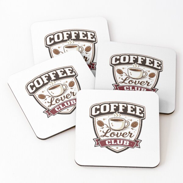 Item preview, Coffee Lover Club Vintage Badge Logo designed and sold by the-dovlat.