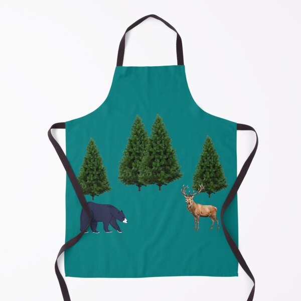 Item preview, Forest Wildlife Minimal Design – Bear and Deer Illustration designed and sold by tarzbol.