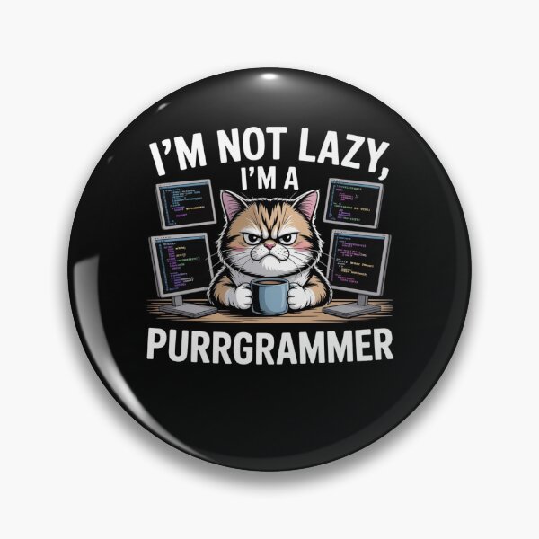 Item preview, Cat Programmer designed and sold by Mateusz Majcherek.