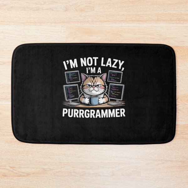 Item preview, Cat Programmer designed and sold by Mateusz Majcherek.