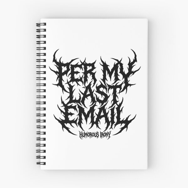 Item preview, Heavy Metal Email – Corporate Burnout Humor Design designed and sold by KAYJAY DESIGNS.
