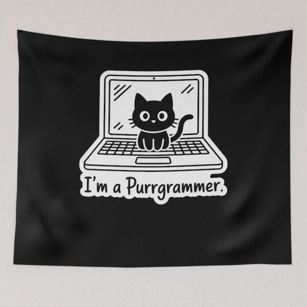 Item preview, Cat Programmer designed and sold by Mateusz Majcherek.