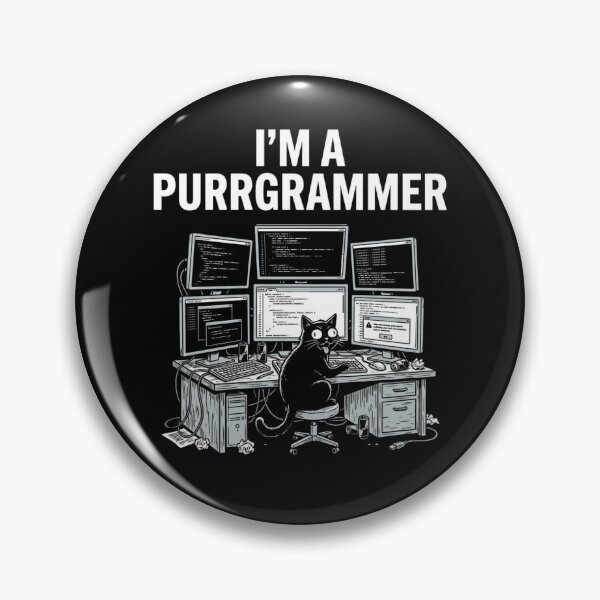 Item preview, Cat Programmer designed and sold by Mateusz Majcherek.