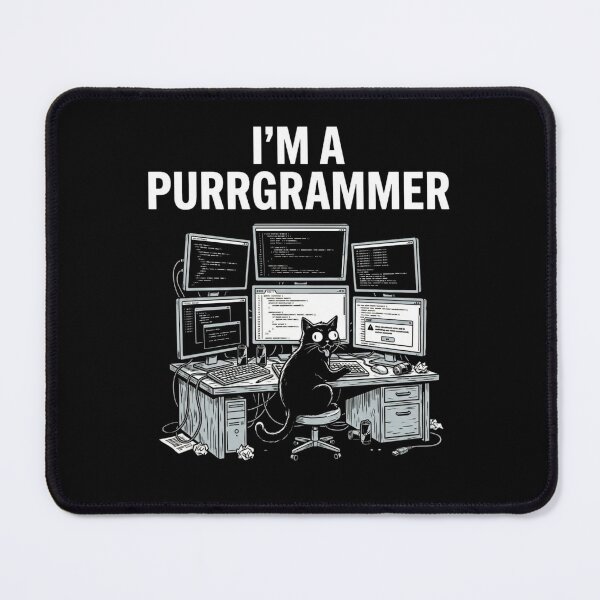 Item preview, Cat Programmer designed and sold by Mateusz Majcherek.