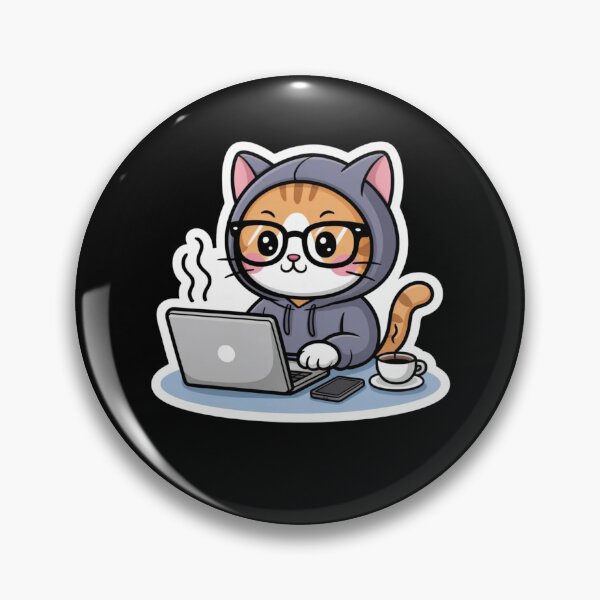 Item preview, Cat Programmer designed and sold by Mateusz Majcherek.
