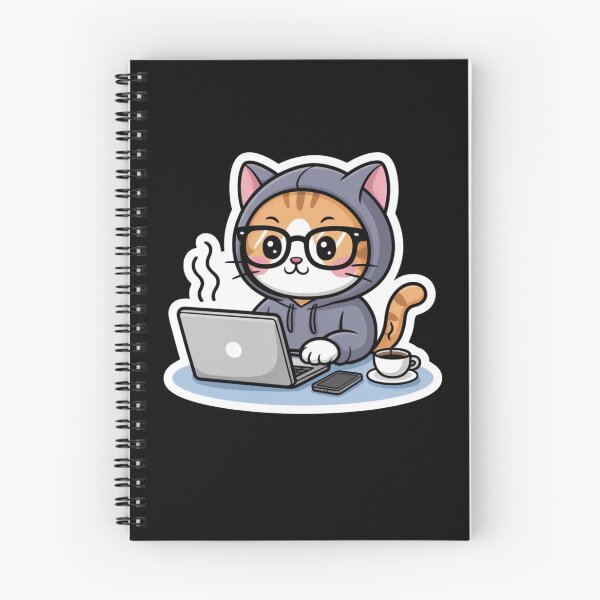 Item preview, Cat Programmer designed and sold by Mateusz Majcherek.