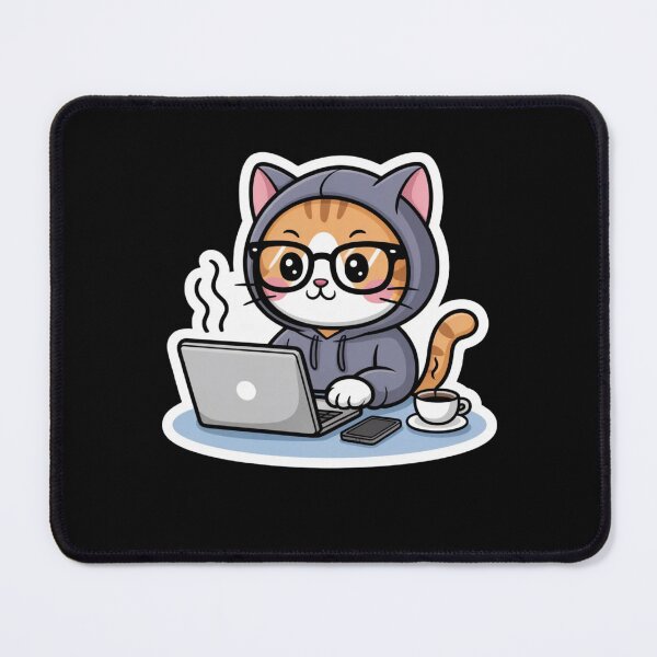 Item preview, Cat Programmer designed and sold by Mateusz Majcherek.