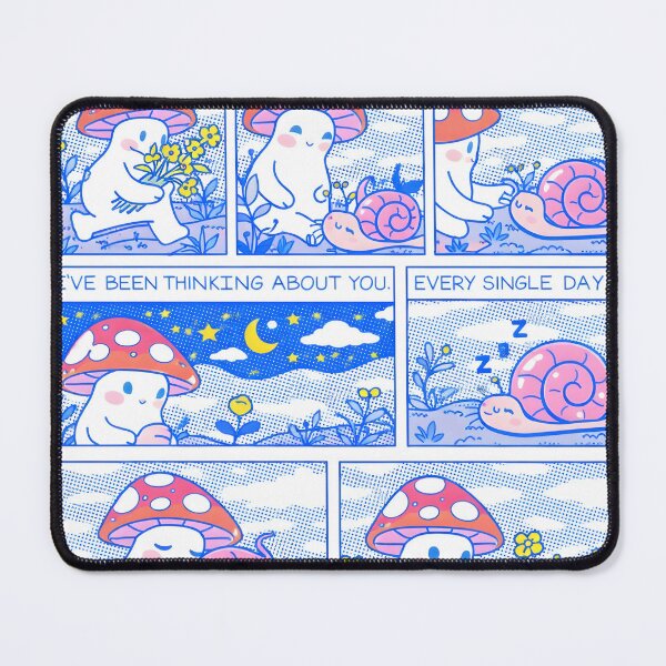 Item preview, I’ve Been Thinking About You – Cute Mushroom Comic designed and sold by Matinez Pink.