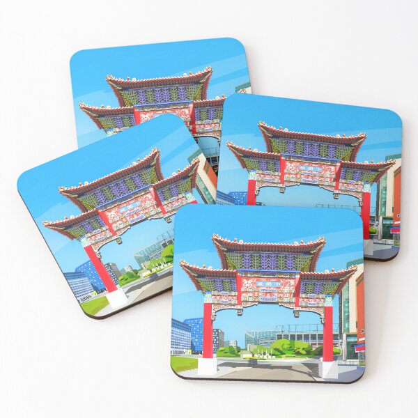 Item preview, Newcastle upon Tyne (Chinatown) designed and sold by Richard O'Neill Art.