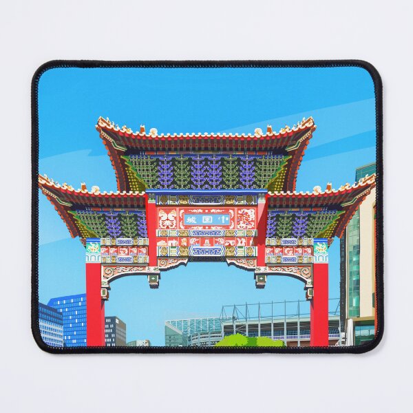 Item preview, Newcastle upon Tyne (Chinatown) designed and sold by Richard O'Neill Art.